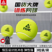 PEAK/匹克網球正品高彈性專業訓練回彈無壓網球耐打耐磨比賽用球