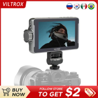 VILTROX DC-550 Portable Monitor Camera Video Monitor 5.5 Inch Video Field Monitor With Battery 3D LUT On-Camera Monitor Feelworl