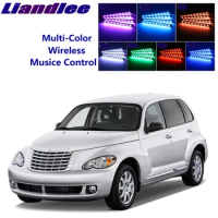 LiandLee Car Glow Interior Floor Decorative Atmosphere Seats Accent Ambient Neon light For Chrysler PT Cruiser