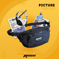 Tas Waistbag Pria Waterproof Trendi Elegan