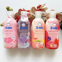 450 ml. ผลิต 01/25 ครีมอาบน้ำ ดีนี่ D-nee Body Bath Tender Touch, Angle's Kiss, Berry, Peachy