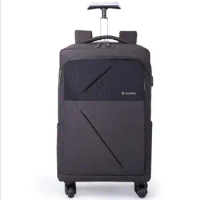 Luggage backpack bag with wheels Men Travel trolley bag wheeled backpack for Business carry on luggage backpack Rolling suitcase