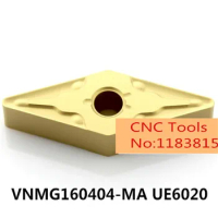 10PCS VNMG160404-MA UE6020/VNMG160408-MA UE6020,carbide insert for turning tool holder,CNC,machine,boring bar