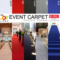 Event Carpet Wedding Aisle Runner Red White Black Grey Blue Carpet Party Carpet Ceremony Carpet Exhi