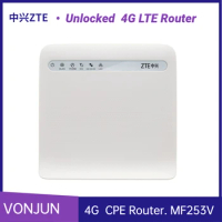 Unlocked ZTE MF253 150Mbps 4G LTE Wifi Hotspot SIM Card CPE Router MF253V