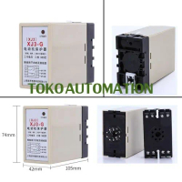 XJ3-G AC 380V Phase Sequence Protection Fault Relay dan socket SJ53