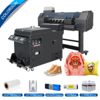 Colorsun 24 inch DTF Printer For Epson XP600 T-shirt Printer dtf printer with powder shaker DTF Printer For T-shirt dtf printer