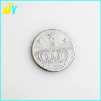 100pcs per bag Arcade Style Gaming Coin Tokens 25*1.85mm Stainless steel tokens for Arcade MAME Amusement Machine Cabinet