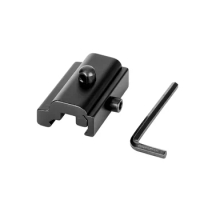 1PCS Quick Detach Rifle Sling Swivel Bipod adapter 20mm Picatinny Weaver for Harris Type Bipod Rail Mount Hunting Accessories