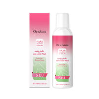 OceAura Body Hair Removal Spray Lembut Segar Tidak Mengiritasi Ramah Kulit Pembersihan dan Penghapus