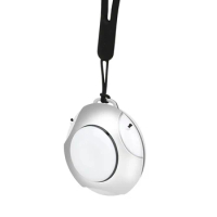 Wearable Air Purifier, Personal Necklace Air Freshener, Portable USB Rechargeable Negative Ion Generator Low Noise