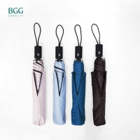 【BGG Umbrella】全遮光輕量自動開收傘 | 黑膠防曬傘布 輕開輕收設計 全遮光傘布抗紫外線】99%