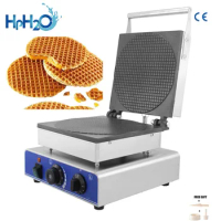 Commercial electric Dutch stroopwafel maker waffle machine waffle cone maker Syrup iron plate waffle maker Snack cake oven
