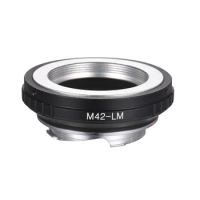 Andoer M42 -LM Camera Lens Adapter Ring for M42 Screw Mount Lens to Leica Camera M240 M240P M262 M3 M2 M1 M4 M5 M6 MP M7 M8 M9
