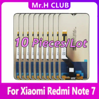 10 PCS Pieces for Xiaomi Redmi Note 7 LCD Display With Touch Screen Digitizer Assembly Repair Parts Replacement