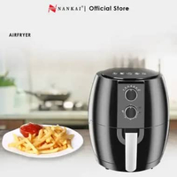 AIR FRYER PENGGORENGAN LISTRIK HITAM