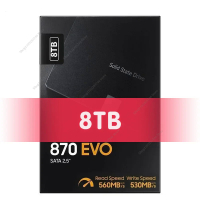 Newest Original SSD 870 EVO 1TB 2TB 4TB 8TB Internal Solid State Disk HDD Hard Drive SATA 2.5 Inch for Desktop PC Laptop PS4 PS5