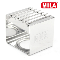 【MILA】不鏽鋼方形爐架(兩側可防風)
