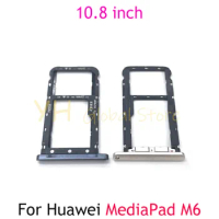 For Huawei MediaPad M6 10.8 inch Sim Card Slot Tray Holder Sim Card Repair Parts