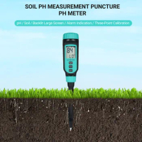 SMART SENSOR Digital Soil PH Meter for Gardeners Soil Direct PH Tester for Plant Care Measure PH Solution Potting Soil Growing