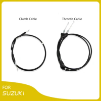 Lengthened Throttle Cable Wires Clutch Line For SUZUKI RMZ250 RMZ450 RMZ 250 450 Motocross Motorcycle Accessories