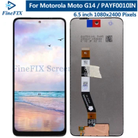 6.5'' For Motorola Moto G14 LCD PAYF0010IN Display Touch Panel Screen Digitizer Replacement For Moto G14 LCD Assembly