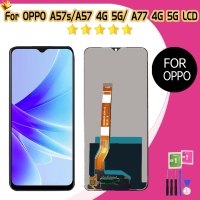 Panel Sentuh LCD, Diuji, Untuk Oppo A57 / A77 4G CPH2387 2385, Digitizer Paparan LCD, Serasi dengan