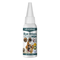 Cat Dog Eye Cleaner Pet Eye Drops Infections Control Tear Stain Remover Wash Eye Pet Eye Drop Cleaner Cleaning Drops
