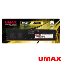UMAX DDR5 4800 8GB 1024X16 桌上型記憶體