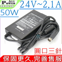 36AD2 24V 2.1A 50W 充電器 變壓器 適用 圓口三針 印表機 PRINTER PS60A-24B