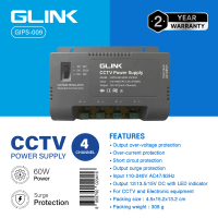 GLINK Switching Power Supply ( 12V60W / 12V96W / 48V 2.5A ) รุ่น GIPS