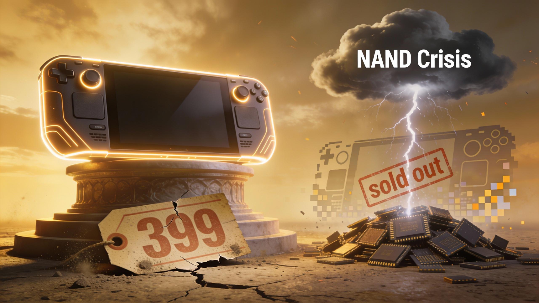 Valve、399ドル Steam Deck の生産を終了。携帯型PCゲーミングの参入