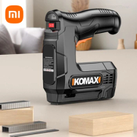Xiaomi Lithium Battery Electric Nail Gun for Woodworking Electric Stapler Nail Tacker for Home Upholstery Renovation Power Tool