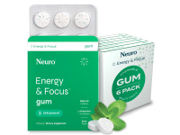 ใหม่ Neuro Energy Caffeine Nootropics สำหรับ Energy &