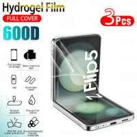 3PCS HD Hydrogel film Screen Protector For Samsung Galaxy Z Flip5 Soft film For Samsung galaxy Z Flip4 Flip5 Clear Protect Films