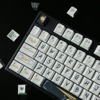 ECHOME Lightning Graffiti Theme Keycap Set PBT Dye-sublimation Custom Trend Cherry Profile KeyCap for Mechanical Keyboard Gift