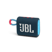 JBL  Go 3 迷你防水藍牙喇叭 藍珊瑚紅色