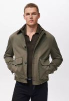 MANGO Man Water-Repellent Jacket With Pockets