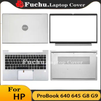 New For HP ProBook 640 645 G8 G9 Laptop LCD Back Cover Front Bezel Upper Palmrest Bottom Base Case Keyboard Hinges