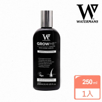 【Watermans】Grow Me Shampoo瓦特曼斯曜石黑激漾洗髮露(公司貨/250ml)