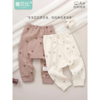 2025 Xinbeibi Baby Thermal Pants Spring and Autumn Big Bottom Pants Boys and Girls Baby Sleep Pants 