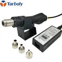 Yarboly 8858 Portable Heat Hot Air Gun BGA Rework Solder Station Better GJ 8018LCD +3 BGA Nozzles