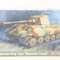 Academy 13423 1/72 WWII German King Tiger "Henschel Turret Heavy Tank Model Kit