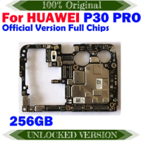 Good Motherboard Original Unlocked For HUAWEI P30 Pro with Full Chips Logic Board P30Pro Mainboard Good Working Full Chips