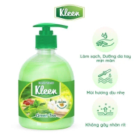 Nước rửa tay Kleen dưỡng ẩm chiết xuất từ thiên nhiên 500ml
