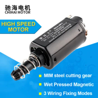 Chihai Motor Water Gel Beads Parts Long-axis CHF-480SA-MFC DC 11.1V 30000RPM High Speed DC Motor for jinming M4A1 2 Gearbox AEG