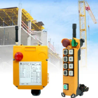 Wireless Hoist Crane Push Button 1 Transmitter 1 Receiver F24-8D 10D 380V Remote