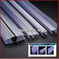 Clip Seal kaca 10-12mm WaterSeal 220cm Silicon