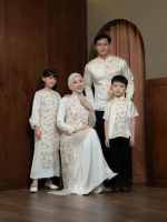 Akita - ARINI DRESS FAMILY RAYA SERIES Vol.2 Oneset Couple Special Raya Series Collection Dress Cutt