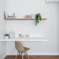 PROMO meja lipat dinding, 80x40x2, multiplek. - Putih, 40x80x2 - Putih, 40x80x2